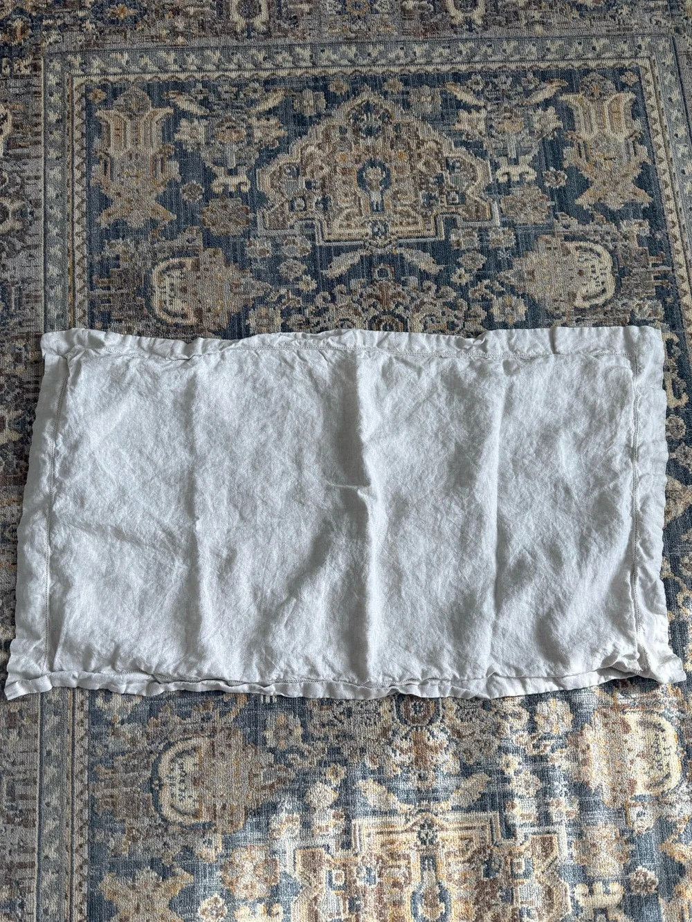Pottery Barn Linen King Pillow Cover Single